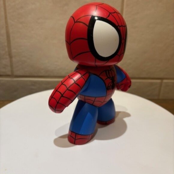 Marvel Legends Mighty Muggs Series 1 Figure Spider-Man 2007 6" - Picture 3 of 7